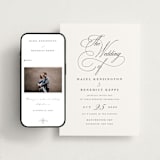 "scamorza" - Wedding Website in Pearl by chocomocacino - Match Your Stationery