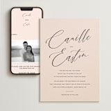 "Vision of Love" - Wedding Website in First Kiss by Design Lotus - Match Your Stationery
