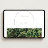 "Amelia" - Wedding Website in Olive by Kristie Kern - Desktop Design