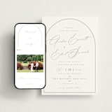 "Amelia" - Wedding Website in Olive by Kristie Kern - Match Your Stationery