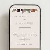 "Autumnal" - Wedding Website in Natural by Alethea and Ruth - Mobile Layout