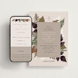 "Autumnal" - Wedding Website in Natural by Alethea and Ruth - Match Your Stationery