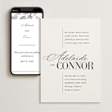 "This and That" - Wedding Website in Diamond by Jessica Corliss - Match Your Stationery