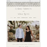 "Cadence" - Wedding Website in Ivory by Jennifer Wick - Mobile Layout