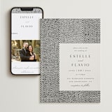 "Elegant Ethno" - Wedding Website in Noir by FRANI - Match Your Stationery
