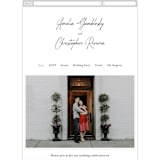 "Opera" - Wedding Website in Tuxedo by Jackie Mangiolino - Mobile Layout