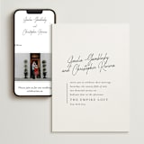 "Opera" - Wedding Website in Tuxedo by Jackie Mangiolino - Match Your Stationery