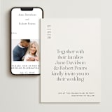 "Aligning" - Wedding Website in Tuxedo by Genna Blackburn - Match Your Stationery