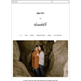"Allure" - Wedding Website in Cloud by JoAnn Jinks - Mobile Layout