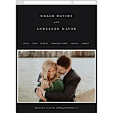 "refined" - Wedding Website in Black Tie by Laura Hamm - Mobile Layout