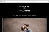 "A formal request" - Wedding Website in Jet by Lea Delaveris - Desktop Design