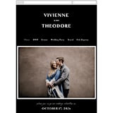 "A formal request" - Wedding Website in Jet by Lea Delaveris - Mobile Layout