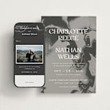 "marbled agate" - Wedding Website in Iron by Kimberley Henze - Match Your Stationery
