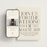 "Floral Emblem" - Wedding Website in Cream by Baumbirdy - Match Your Stationery
