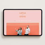 "Bubblegum" - Wedding Website in Candy by Catherine Culvenor - Desktop Design