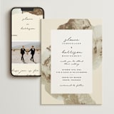 "Organic Elegance" - Wedding Website in Sand by Carrie Moradi - Match Your Stationery