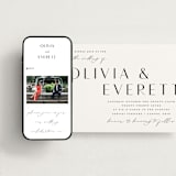"Modern Classic Names" - Wedding Website in Onyx by Emily Betts - Match Your Stationery