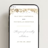 "Heritage" - Wedding Website in Honeysuckle by Leah Bisch - Mobile Layout