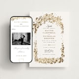 "Heritage" - Wedding Website in Honeysuckle by Leah Bisch - Match Your Stationery