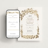 "Heritage" - Wedding Website in Honeysuckle by Leah Bisch - Match Your Stationery