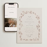 "Lennox" - Wedding Website in Harvest by Kristie Kern - Match Your Stationery