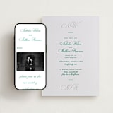 "Keepsake" - Wedding Website in Emerald by Blustery August - Match Your Stationery