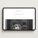 "The Verdure Suite" - Wedding Website in Moss by Brittney Jensen - Desktop Design