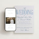 "Big Day" - Wedding Website in Sky Blue by Baumbirdy - Match Your Stationery