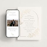 "Bianca" - Wedding Website in Ink by Kristie Kern - Match Your Stationery