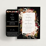 "Layered florals" - Wedding Website in Desert by Susan Moyal - Match Your Stationery