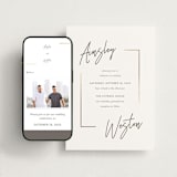 "Balanced" - Wedding Website in Milk White by Robin Ott - Match Your Stationery