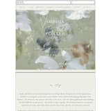 "Spring Dash" - Wedding Website in Pewter by Grace Kreinbrink - Mobile Layout