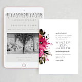 "Cascade" - Wedding Website in Mist by Lori Wemple - Match Your Stationery