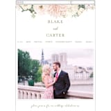 "Garden Wedding" - Wedding Website in Blush by Susan Moyal - Guest Management