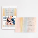 "Off Shore" - Wedding Website in Dawn by Grace Kreinbrink - Match Your Stationery