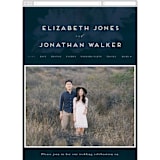 "Dash" - Wedding Website in Midnight by Grace Kreinbrink - Guest Management