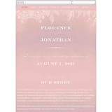 "Summer Bliss" - Wedding Website in Blush by Grace Kreinbrink - Mobile Layout