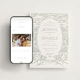 "Vineyard Vows" - Wedding Website in Mint by Pink House Press - Match Your Stationery
