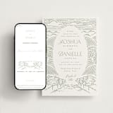 "Vineyard Vows" - Wedding Website in Mint by Pink House Press - Match Your Stationery