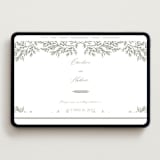 "Among the Evergreens" - Wedding Website in Moss by Oscar and Emma - Karly Depew - Desktop Design
