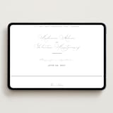 "Love Letters" - Wedding Website in Love Letters by Wildfield Paper Co - Desktop Design