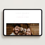 "Monroe" - Wedding Website in Classic Pink by Kristie Kern - Desktop Design