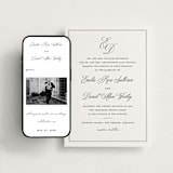 "Royal" - Wedding Website in Soft Black by Melinda Denison - Match Your Stationery