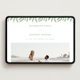 "Iconic" - Wedding Website in Pear by Creo Study - Desktop Design