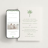 "Iconic" - Wedding Website in Pear by Creo Study - Match Your Stationery