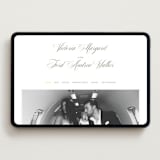 "Putnam" - Wedding Website in Moss by Megan Davis - Desktop Design