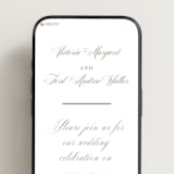 "Putnam" - Wedding Website in Moss by Megan Davis - Mobile Layout