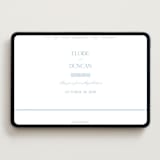 "ricciarelli" - Wedding Website in Denim by chocomocacino - Desktop Design