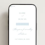 "ricciarelli" - Wedding Website in Denim by chocomocacino - Mobile Layout