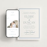 "ricciarelli" - Wedding Website in Denim by chocomocacino - Match Your Stationery